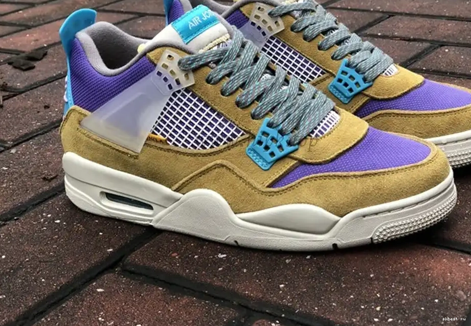 The ready God SP 4 materials to PK Union ship Jordan x “Desert Air Moss”retail 0514